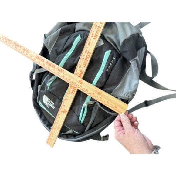 "THE NORTH FACE" HDuty Backpack Padded Camping Hiking Rugged Outdoor Tough NICE - Picture 3 of 16